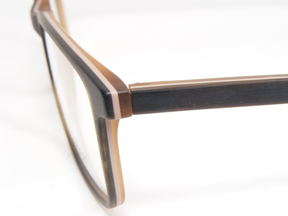 i-spax ROMEO 111W Brushed Brown UNIQUE RARE EYEGLASSES FRAME 52-17-145mm Germany Item image 5