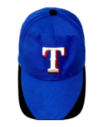 2013 Texas Jr Rangers MLB Baseball Dr Pepper Strapback Cap Melonwear - Blue - $9.95
