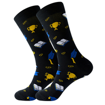 Reading Pattern Cozy Socks (One Size) - £9.42 GBP