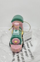 Wondershop Train Christmas Tree Ornament Mint/Pink/Yellow image 3
