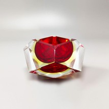 1960s Red Ashtray or Catchall by Flavio Poli for Seguso. Made in Italy - $460.00