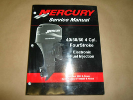 2004 Mercury 40/50/60 4cyl Fourstroke EFI Service Manual OEM Boat 04 x - £89.82 GBP