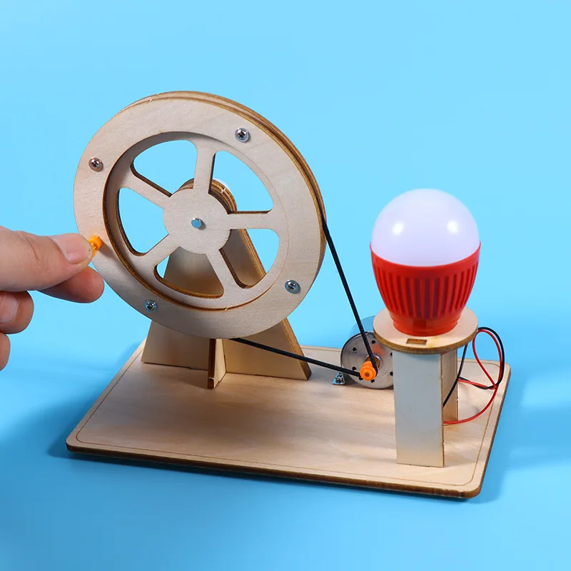 1pcs Creative Scientific Experimental Inventions DIY Hand Generator For Kids - £11.63 GBP
