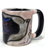 Design by Mara Mexico Large Coffee Mug Mexican Pottery-Mother, Child, Bi... - €24,19 EUR