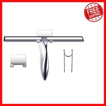 12-Inch Stainless Steel Shower Squeegee with Soft Silicone Blade - Silver - $21.33