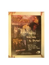 Alice Cooper Affiche Brutal Monde - $26.88