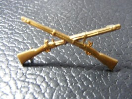 WW2 infantry officers collar pin      a - $24.74