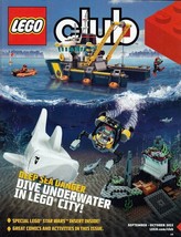 LEGO Club Magazine Sept - Oct 2015 Featuring Star Wars Insert + Deep Sea Danger - £6.77 GBP