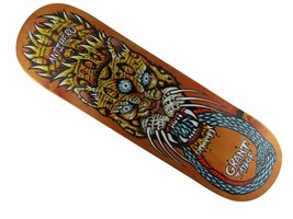 Anti Hero Skateboard Deck Grant Taylor Cheetah and Blue, 33 in x 9 in - £59.68 GBP