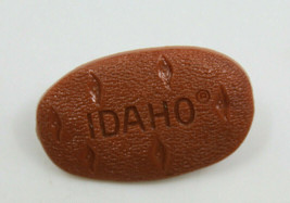 Idaho State ID Plastic Potato Collectible Pin Pinback Travel Souvenir Vintage (B - £10.96 GBP
