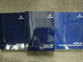 2010 Acura Zdx Z D X Service Repair Shop Manual Set Factory Brand New - £300.10 GBP