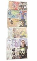 Job Lot Novelty Banknotes £5,£10,£20 Queen Super Man . ECT - £12.92 GBP