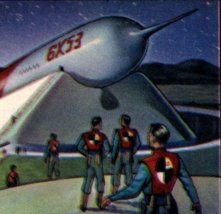 Jets, Rockets, Spacemen Bowman Gum #78 1951 EX/VG+ All is Ready Vintage ... - $8.07