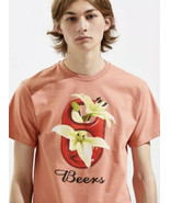 Urban Outfitters Beers Tab Tee Sz Small NWT - $33.18 CAD