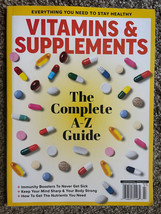 VITAMINS &amp; SUPPLEMENTS Magazine The Complete A-Z Guide Immunity Boosters - £3.87 GBP