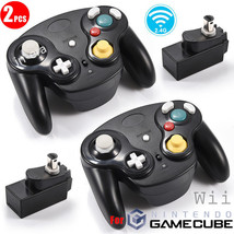 2Pack Wireless Ngc Controllers Gamepad With Gc Receiver For Gamecube Console - £54.48 GBP