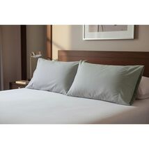 Hotel Style Egyptian Cotton Smooth Sateen Weave Pillowcase Set Standard ... - $9.38