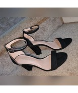 Madden Girl Beela Women&#39;s Size 7 Black High Heel Ankle Strap Sandal Dres... - $24.99