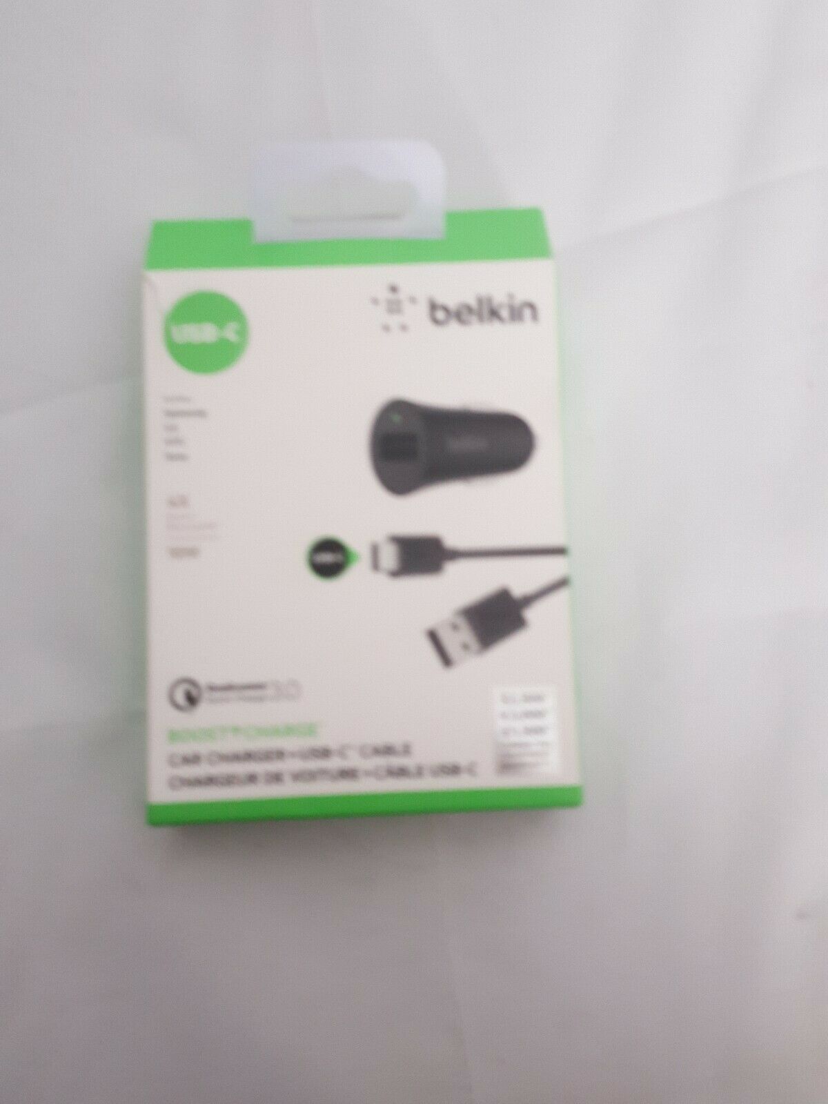 Belkin USB C Cable boost Charger For Samsung LG HTC Sony - £6.55 GBP