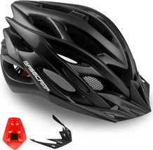 Basecamp Bike Helmet For Men Women With Led Safety Light Removable Sun, 10). - $44.02