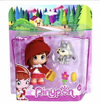 Pinypon Tales Red Riding Hood Figure with Pet &amp; Accessories - £15.66 GBP