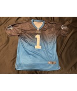 Nike NFL Panthers Cam Newton Jersey Men’s Size 52 Blue Black Gradient - $1,128.74 MXN