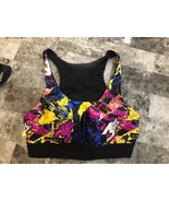 NEW Koral Infinity Colorful Sports Bra Wire Free Removable Pads Women&#39;s ... - €13,65 EUR