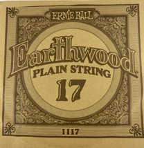 Ernie Ball Earthwood Plain Guitar String 1117 Sim202301 - £7.59 GBP