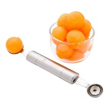 Met Lux 8 Inch x 1.20 Inch Melon Baller, 1 Double Sided Mellon Ball Scoop - Dual - £18.18 GBP