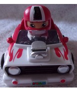 Bonkers Ryan’s World Red/White Car Toy Pull Back With Rider 2013 - $94.84 MXN