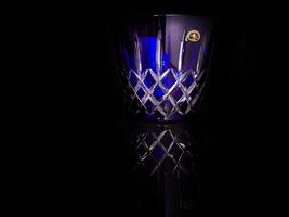 AJKA Arabella Double Old Fashion Cobalt Blue Ice Bucket image 4