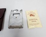 Vintage Survival Multi Tool The Nature Company W/ Belt Loop Case Japan - $19.75