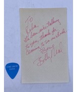 Vintage Stone Canyon Band Hotel Room List Signed Note by Guitarist Bobby... - £233.00 GBP