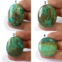 Healing Gemstone, 100% Natural, Large Chrysocolla, Oval, Cushion, Pear Shape, Fa - £15.18 GBP