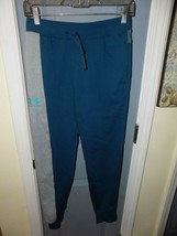 Under Armour Fitted Coldgear Teal Joggers Jogging Bottoms Size L Youth Euc - £19.18 GBP