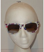 Women’s Floral Cat Eye Sunglasses Retro UV400 Fashion Shades white #2 - $271.89 MXN