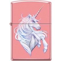 Zippo Lighter - Unicorn on Pink Matte - 854753 - £24.42 GBP