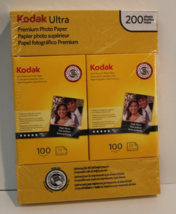 Kodak Ultra 200 Sheets 4X6 Premium Photo Paper Brand New - £27.94 GBP