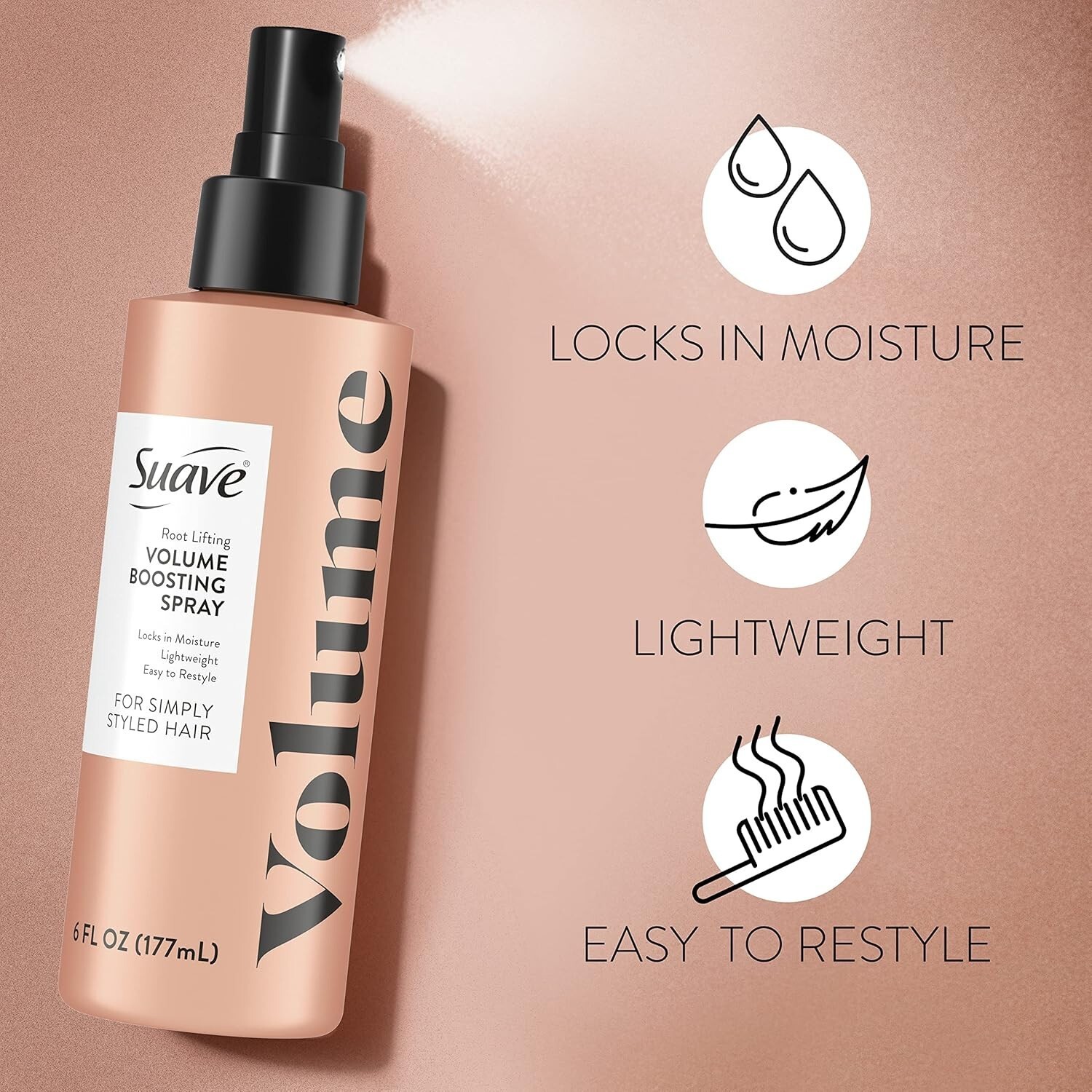 Suave Root Lifting Volume Boosting Spray, 6 Oz. 3 - Pack - $29.99