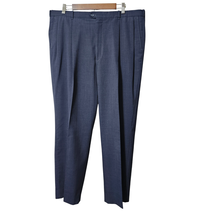 Vintage Christian Dior Monsieur Dress Pants Slacks Men’s Size 40 Blue  - $42.10