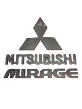 2014-2020 Mitsubishi Mirage Rear Hatch Trunk Emblem Badge Oem Plastic Dip Black - £14.07 GBP
