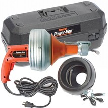 General Power-Vee Auto Feed Electric Drain Cleaner 25&#39; x 3/8&quot; &amp; 25&#39; x 1/... - $1,028.99
