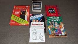 Vintage COLECO Atari 2600 MOUSE TRAP Video Game Cartridge Complete Tested, Works - £30.05 GBP