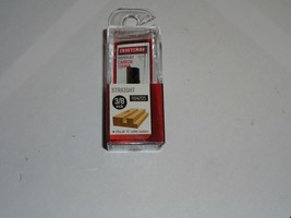 Craftsman Router Bit 3/8&quot; Straight 1/4 Shank 64205 - $13.86
