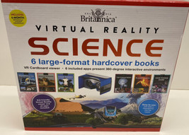 Encyclopedia Britannica: Virtual Reality Science 6 Book Interactive Libr... - $19.75