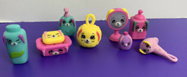 Shopkins Petkins Bathing Bunny Surprise Delivery Loose LOT of 9 - £7.77 GBP