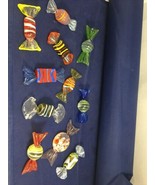 Hand Blown Glass Art Wrapped Candy Lot of 11 - $27.00 CAD