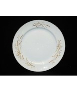 Vintage Golden Harvest Fine China 10&quot; Dinner Plate Wheat Sprays Gold Tri... - £16.01 GBP