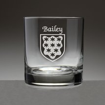 Bailey Irish Coat of Arms Tumbler Glasses - Set of 4 (Sand Etched) - £53.73 GBP