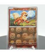 Growlithe Masterball Holo C 058/165 SV2a 151 Pokemon Card Japanese - $14.00